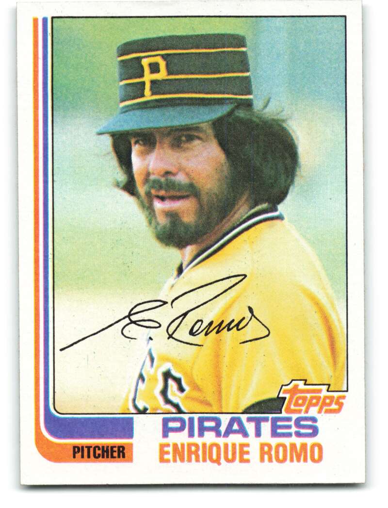 1982 Topps #106 Enrique Romo Pittsburgh Pirates