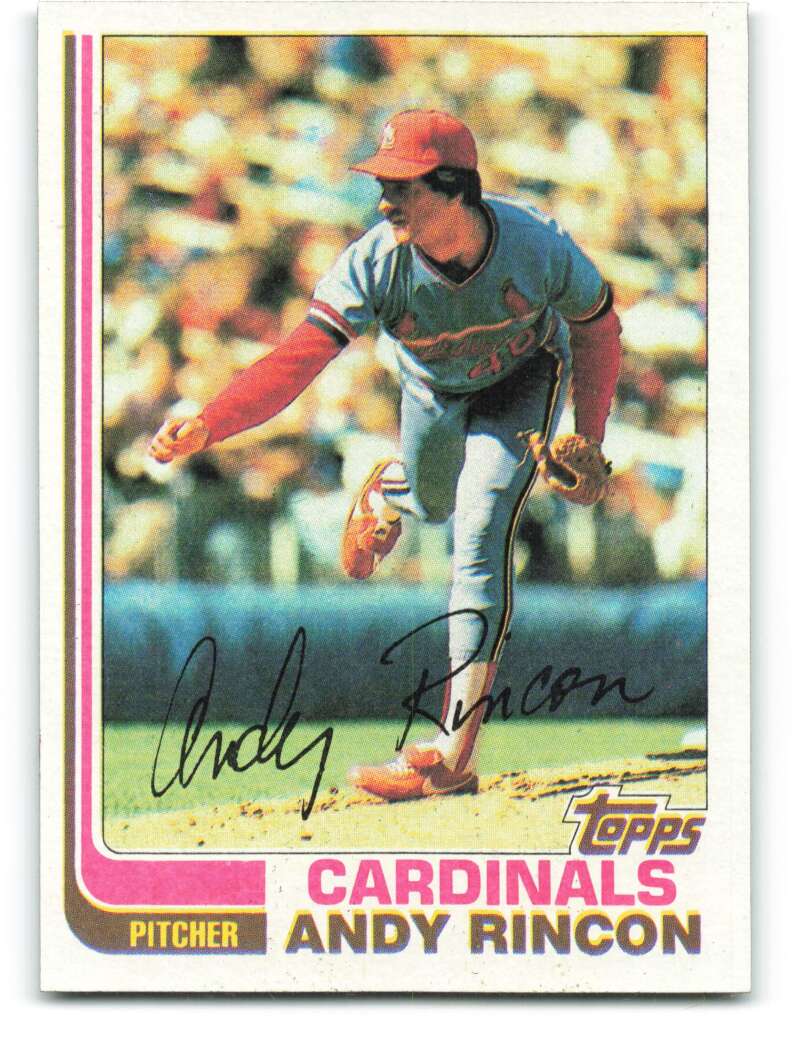 1982 Topps #135 Andy Rincon St. Louis Cardinals