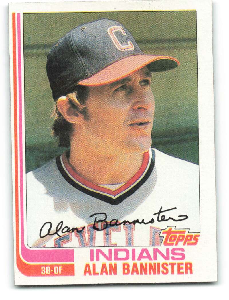 1982 Topps #287 Alan Bannister Cleveland Indians
