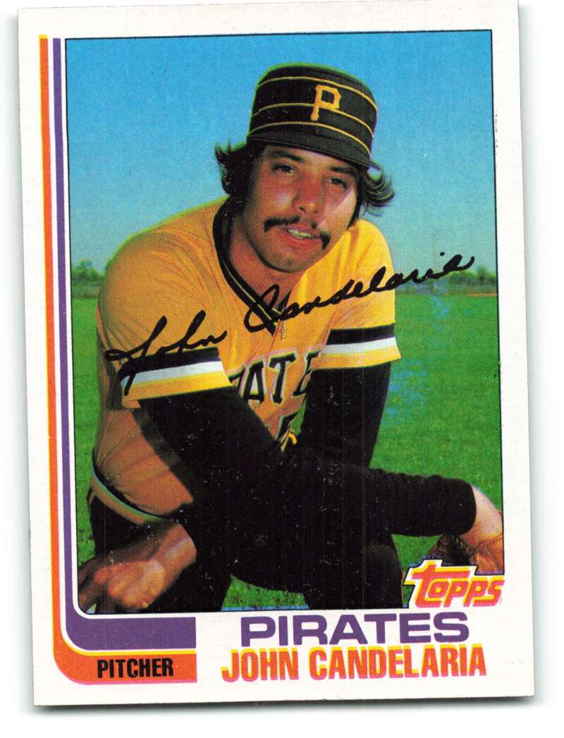 1982 Topps #425 John Candelaria Pittsburgh Pirates