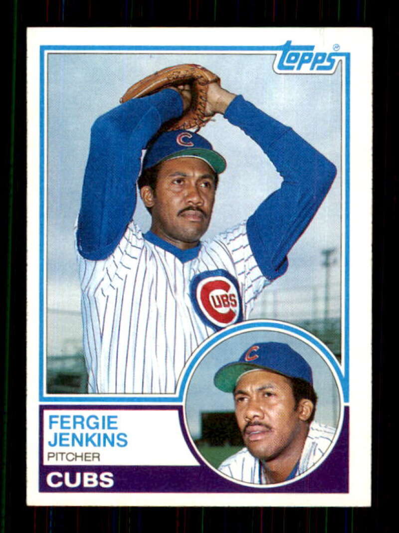 1983 Topps Baseball #231 Fergie Jenkins Philadelphia Phillies/Chicago Cubs SV 