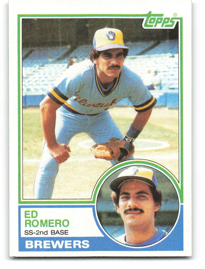 1983 Topps Baseball #271 Ed Romero Milwaukee Brewers 