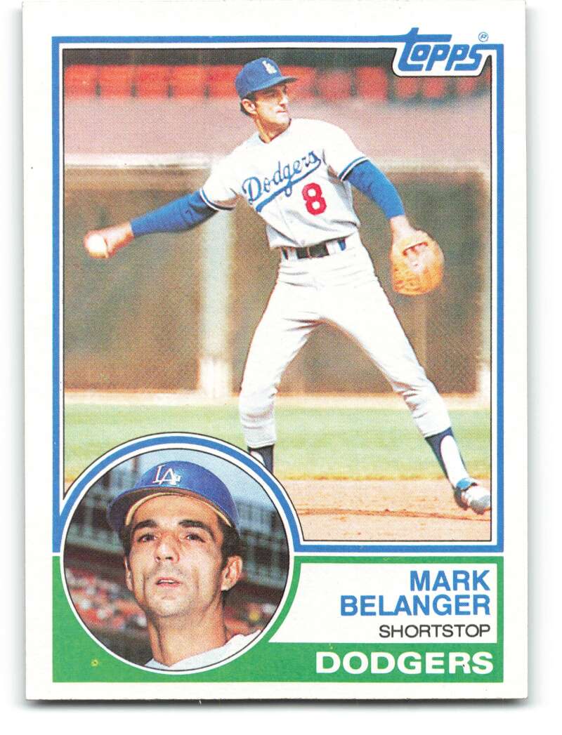 1983 Topps Baseball #273 Mark Belanger Los Angeles Dodgers 