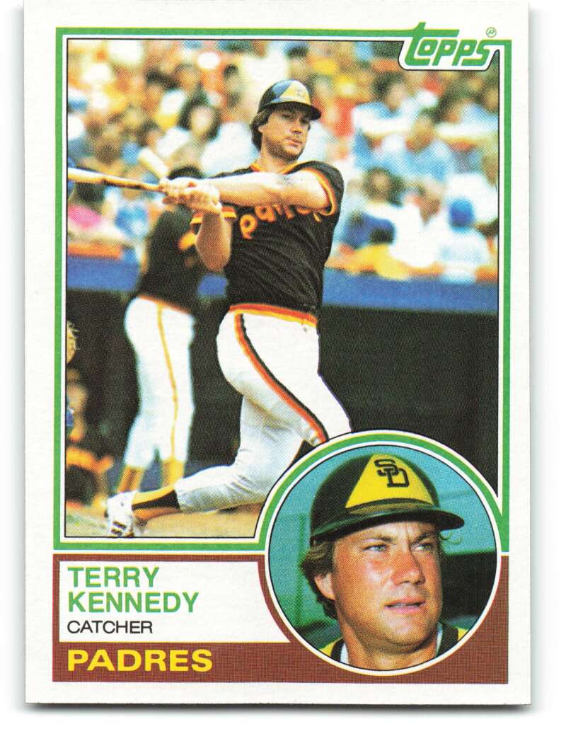 1983 Topps Baseball #274 Terry Kennedy San Diego Padres 