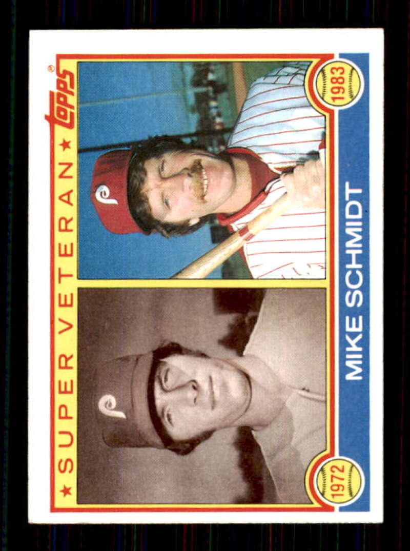 1983 Topps Baseball #301 Mike Schmidt Philadelphia Phillies SV 