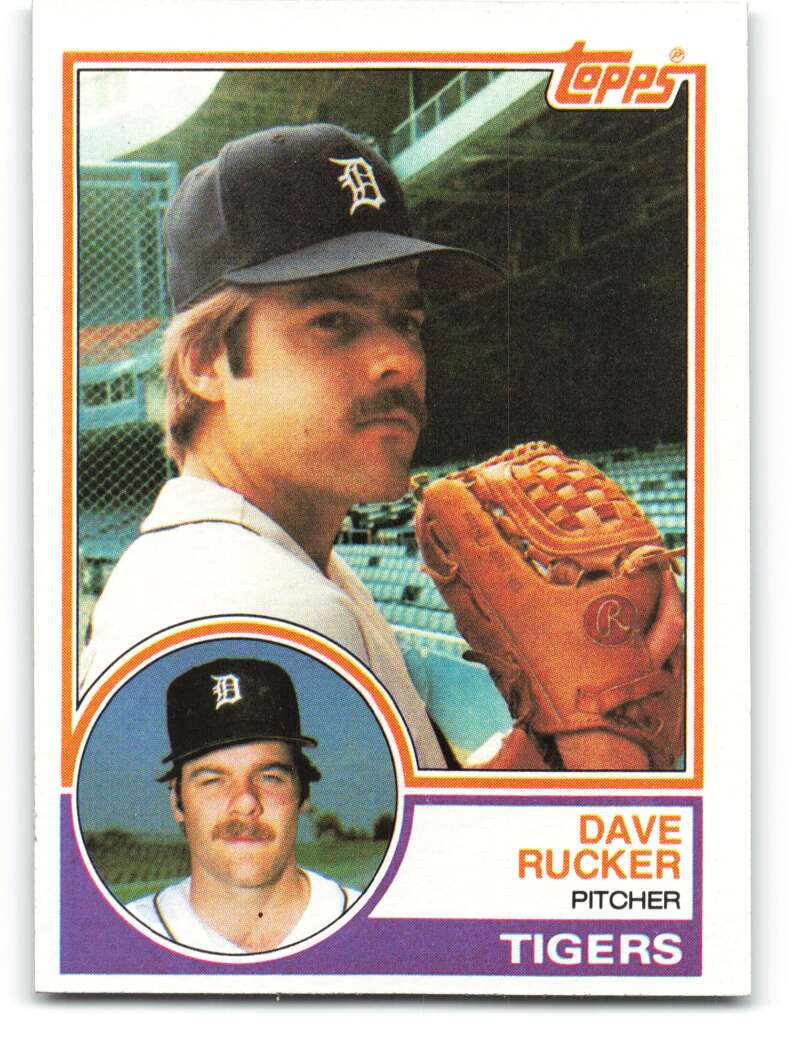 1983 Topps Baseball #304 Dave Rucker Detroit Tigers 
