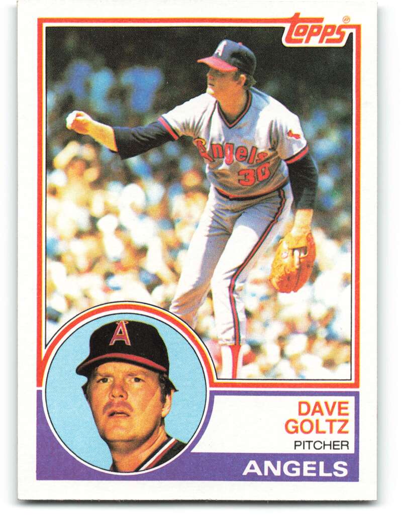 1983 Topps Baseball #468 Dave Goltz California Angels 