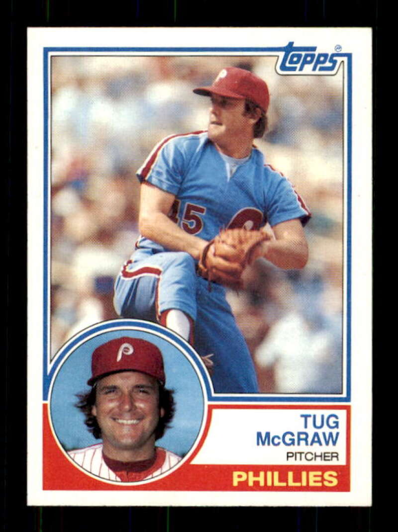 1983 Topps Baseball #510 Tug McGraw Philadelphia Phillies 