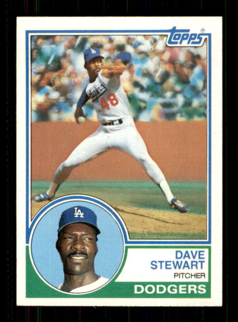 1983 Topps Baseball #532 Dave Stewart Los Angeles Dodgers 