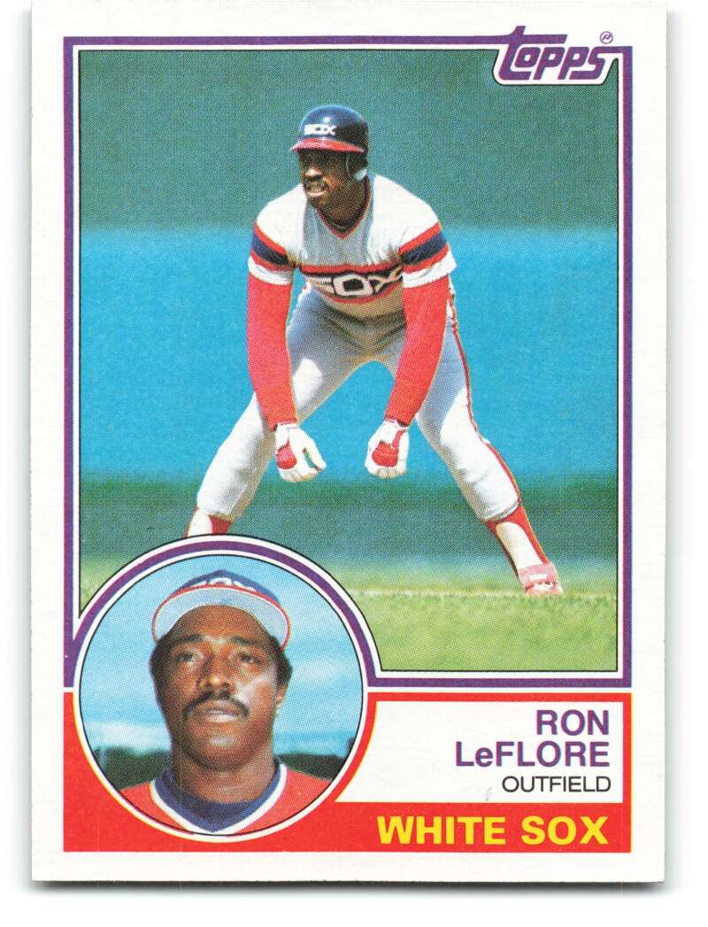 1983 Topps Baseball #560 Ron LeFlore Chicago White Sox 
