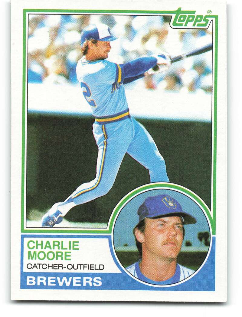 1983 Topps Baseball #659 Charlie Moore Milwaukee Brewers 