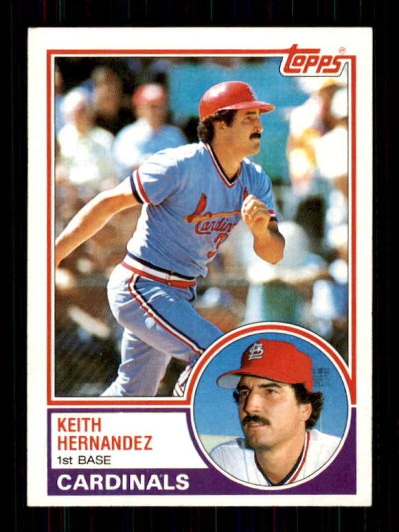 1983 Topps Baseball #700 Keith Hernandez St. Louis Cardinals 
