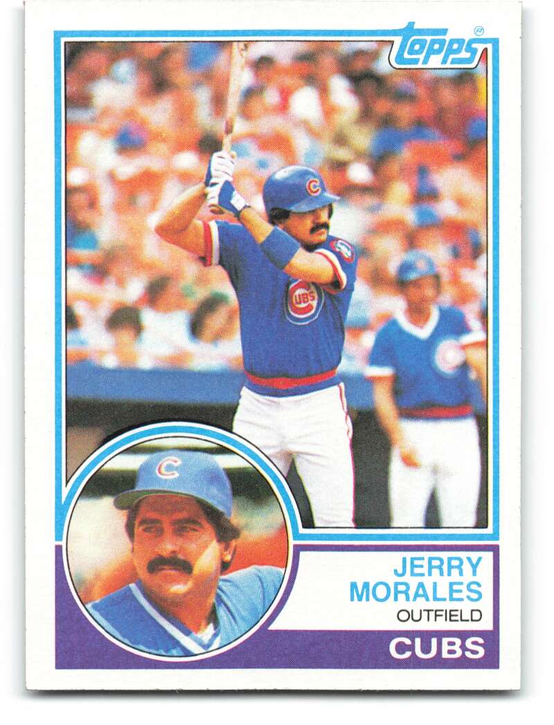 1983 Topps Baseball #729 Jerry Morales Chicago Cubs 