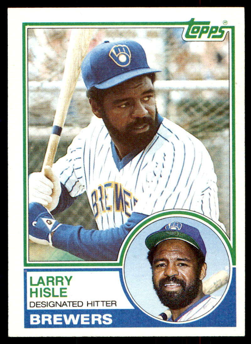 1983 Topps Baseball #773 Larry Hisle Milwaukee Brewers 