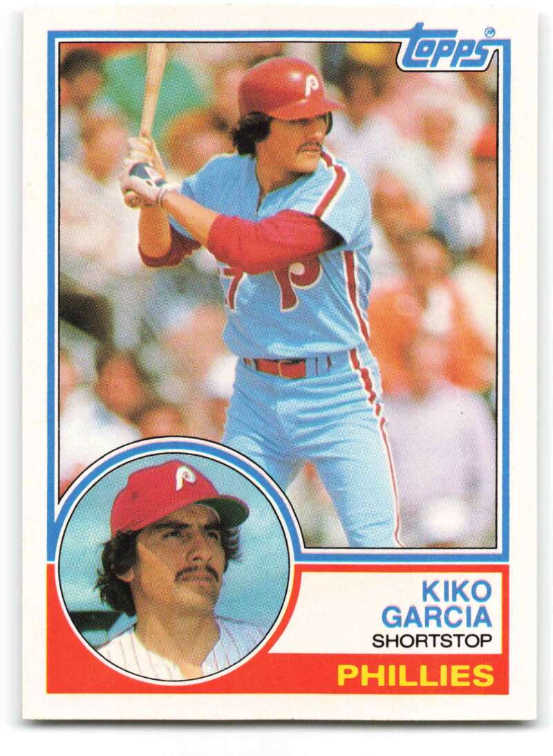 1983 Topps Traded Baseball #36T Kiko Garcia Philadelphia Phillies 