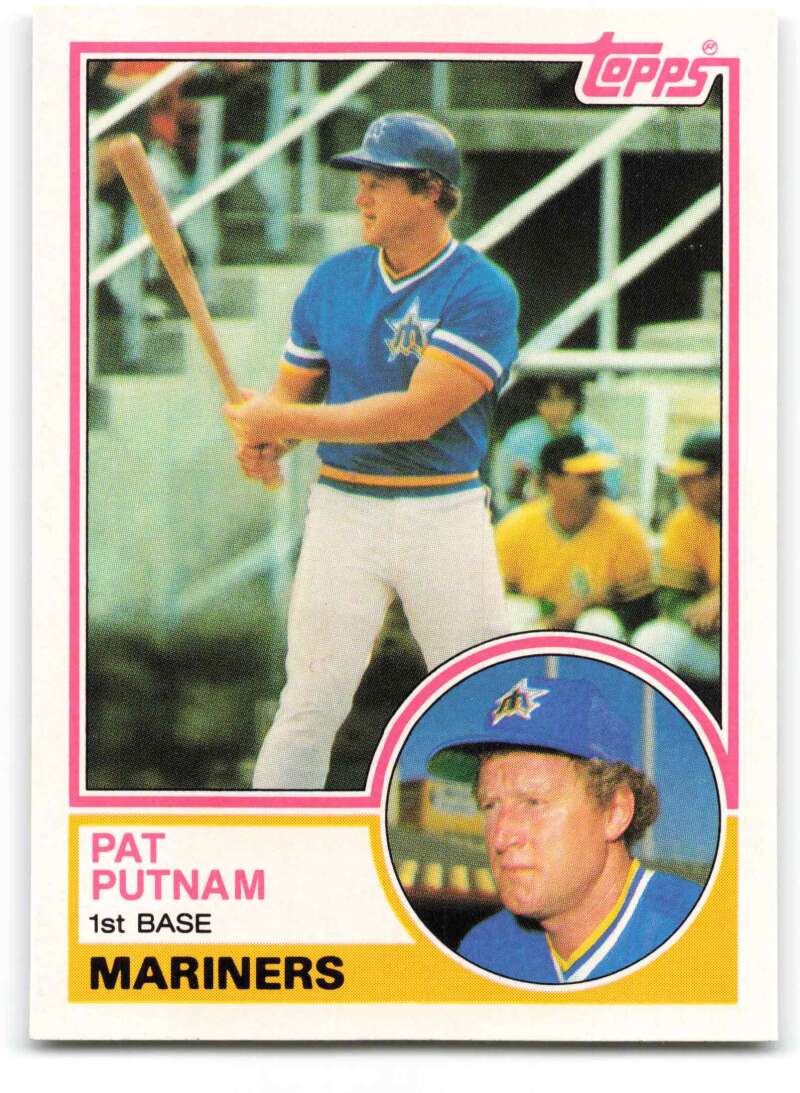 1983 Topps Traded Baseball #89T Pat Putnam Seattle Mariners 