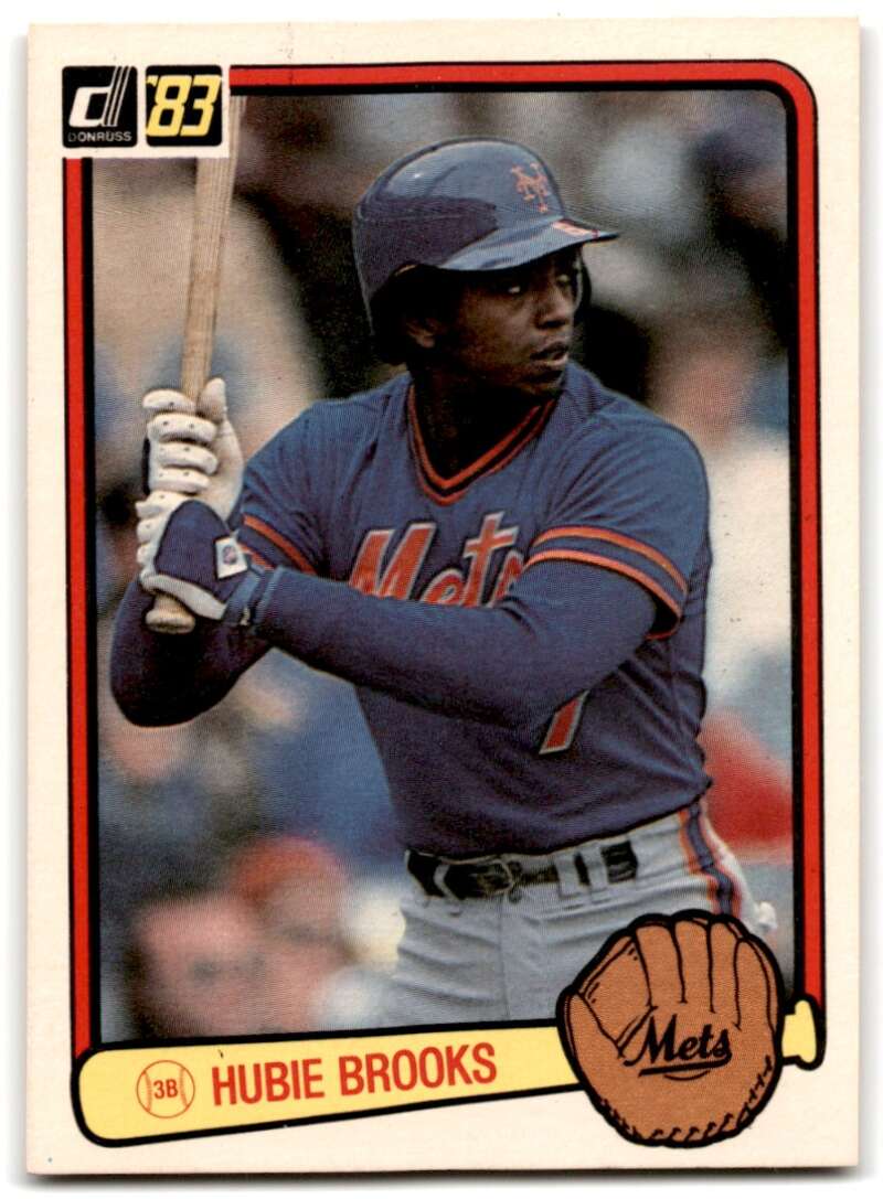 1983 Donruss #49 Hubie Brooks NM-MT New York Mets Baseball 