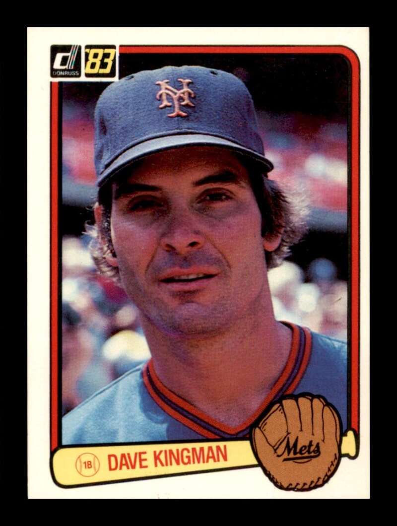 1983 Donruss #301 Dave Kingman NM-MT New York Mets Baseball 
