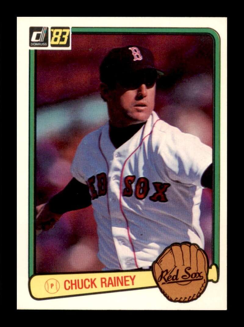 1983 Donruss Chuck Rainey #334 NM Red Sox