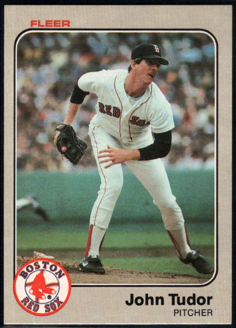 1983 Fleer #198 John Tudor NM-MT Boston Red Sox Baseball 