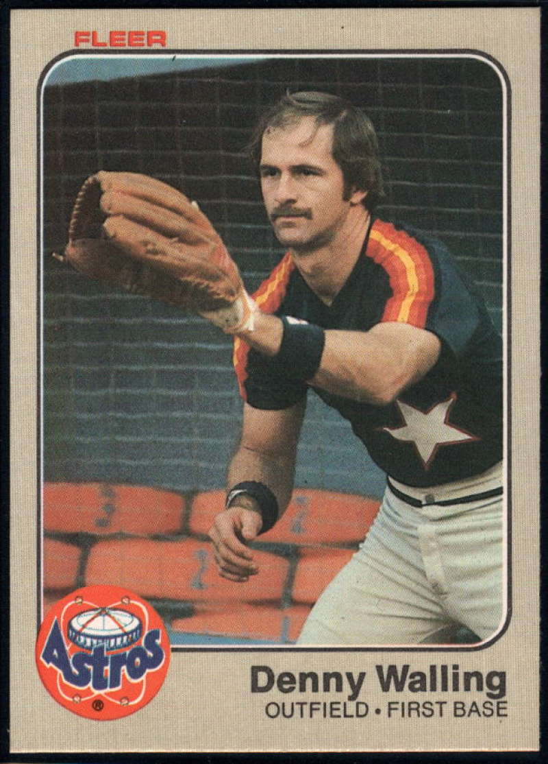 1983 Fleer #469 Denny Walling NM-MT Houston Astros Baseball 