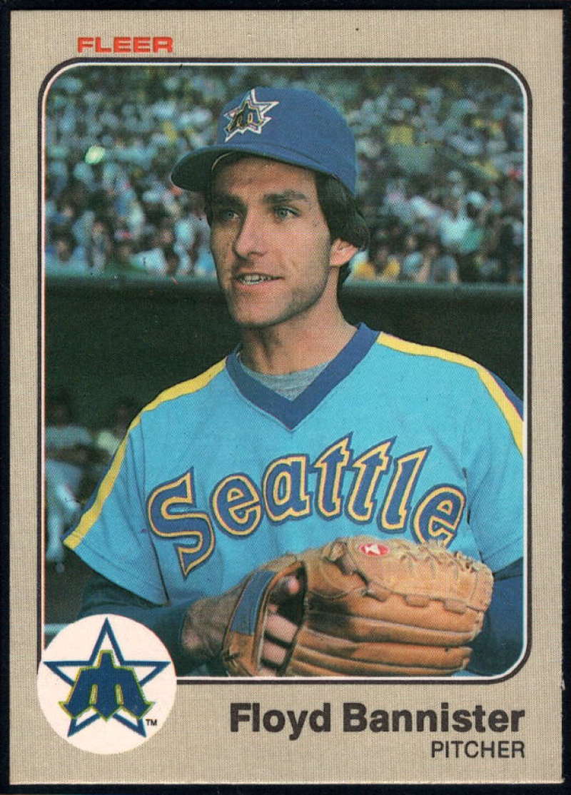 1983 Fleer #471 Floyd Bannister NM-MT Seattle Mariners Baseball 