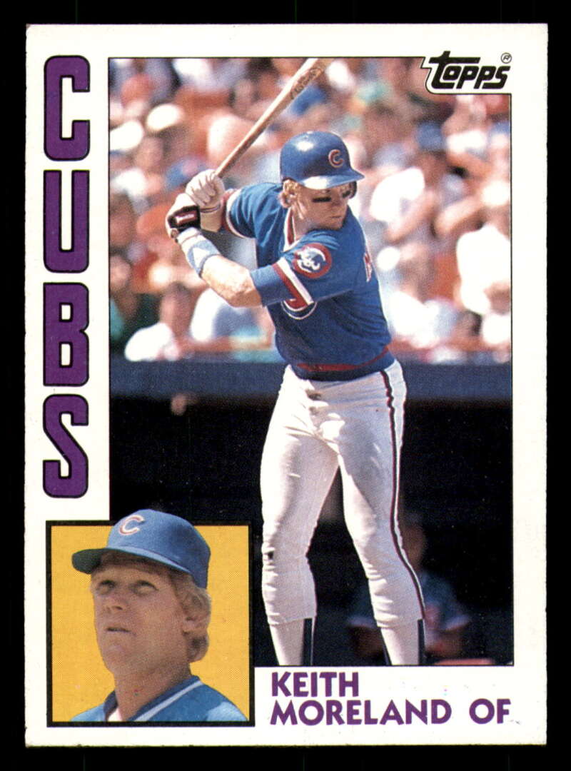 1984 Topps Keith Moreland #23 NM Cubs
