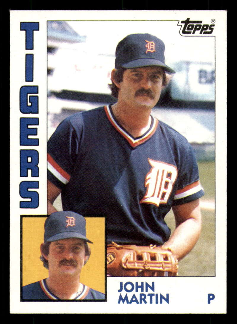 1984 Topps Baseball #24 John Martin Detroit Tigers 