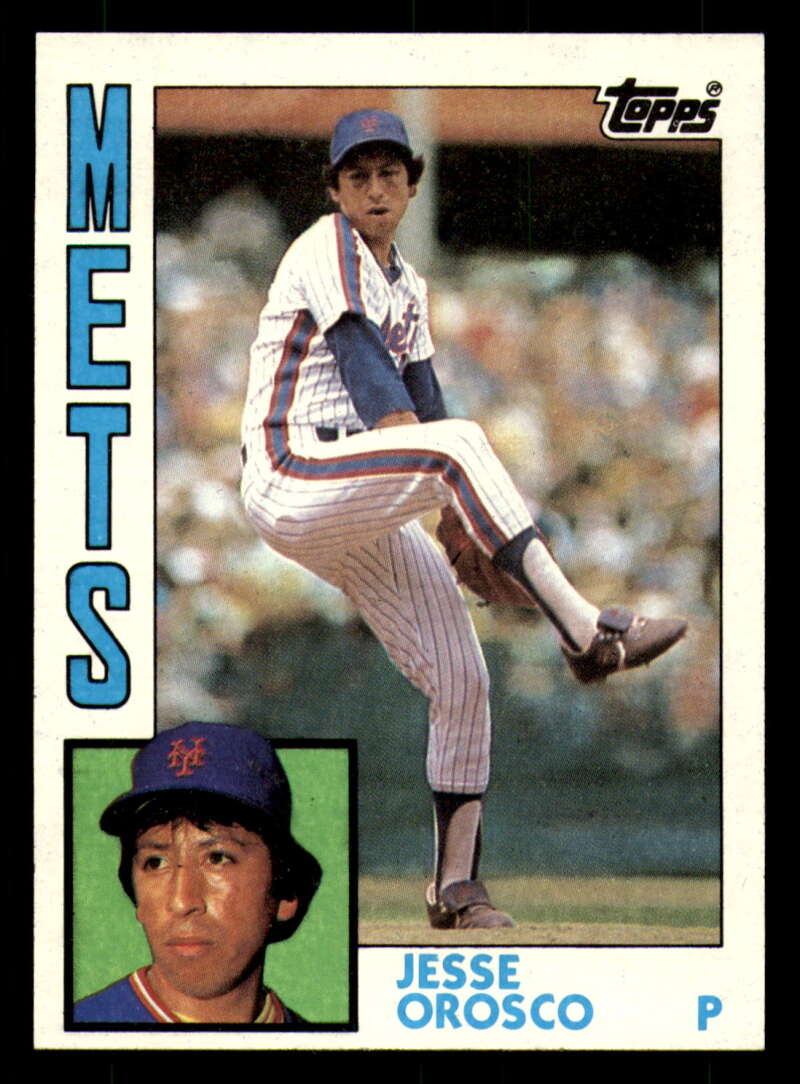 1984 Topps Jesse Orosco #54 NM Mets