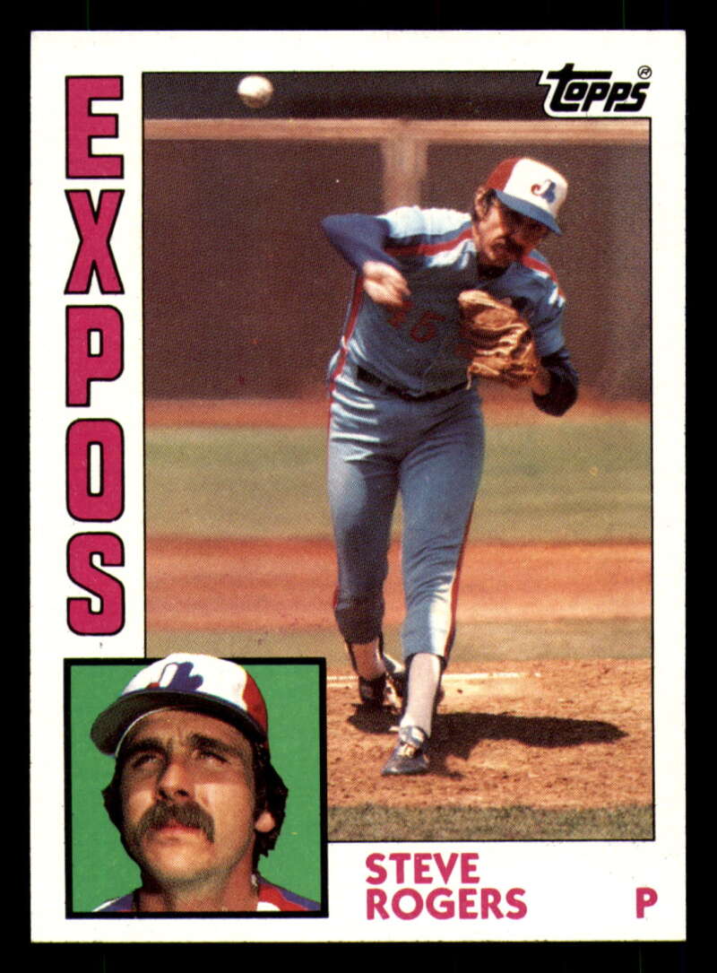 1984 Topps Steve Rogers #80 NM Expos