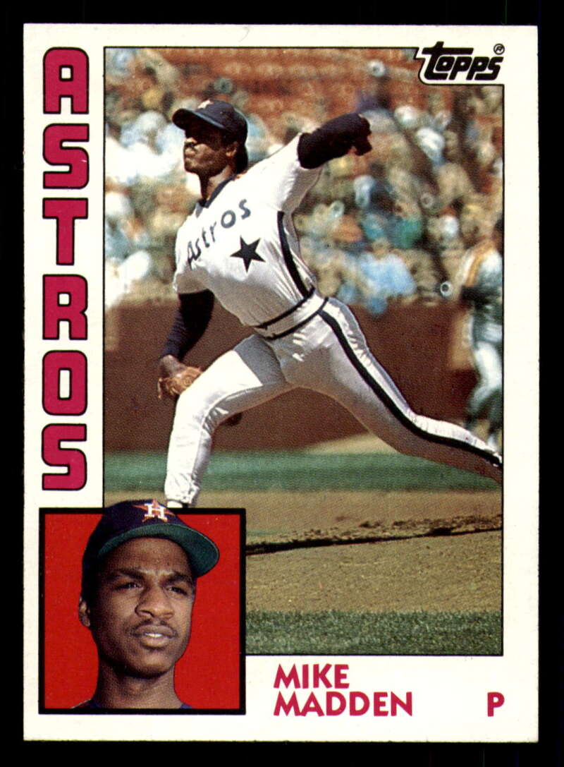 1984 Topps Baseball #127 Mike Madden RC Rookie Houston Astros 