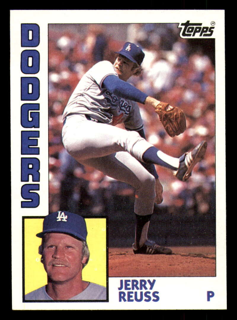 1984 Topps #170 Jerry Reuss NM-MT Los Angeles Dodgers 