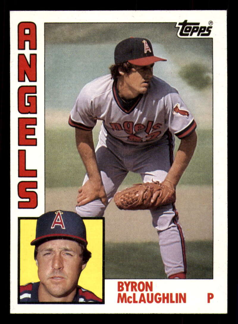 1984 Topps Baseball #442 Byron McLaughlin California Angels 