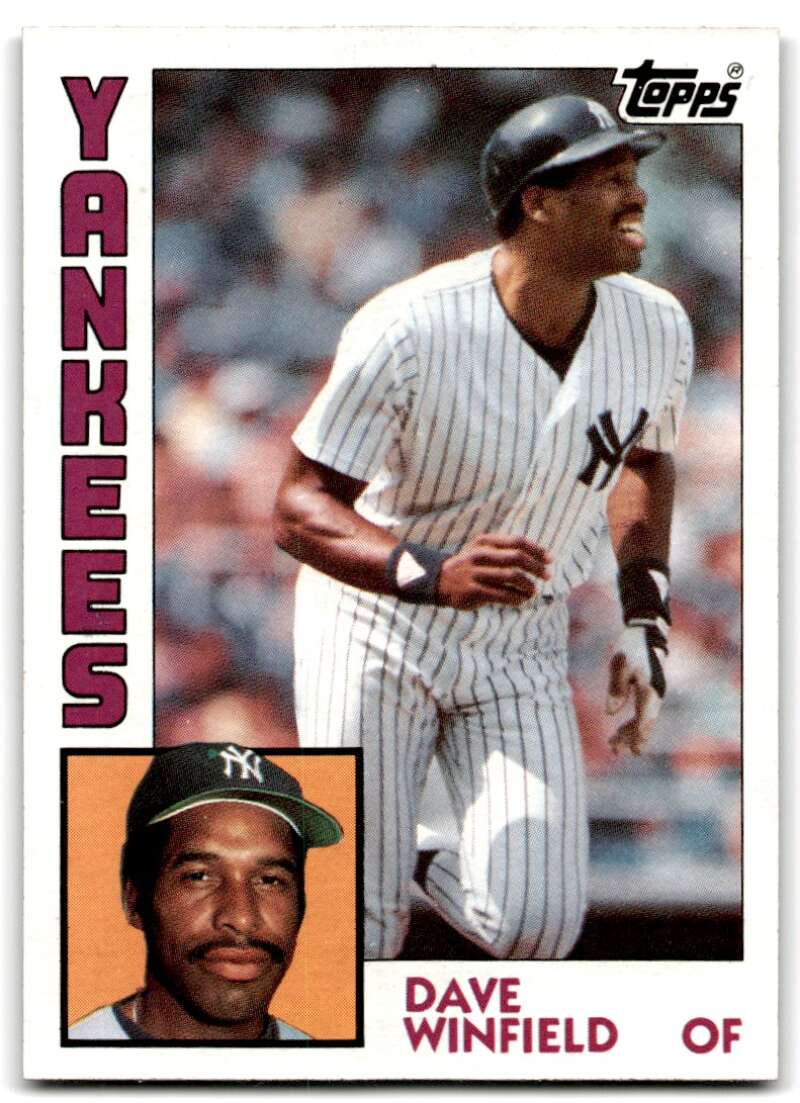 1984 Topps #460 Dave Winfield 3000 