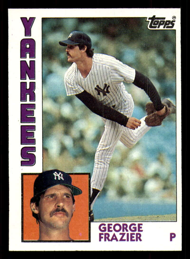 1984 Topps Baseball #539 George Frazier New York Yankees 