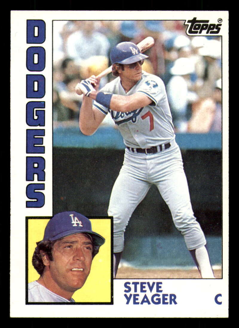 1984 Topps #661 Steve Yeager NM-MT Los Angeles Dodgers 