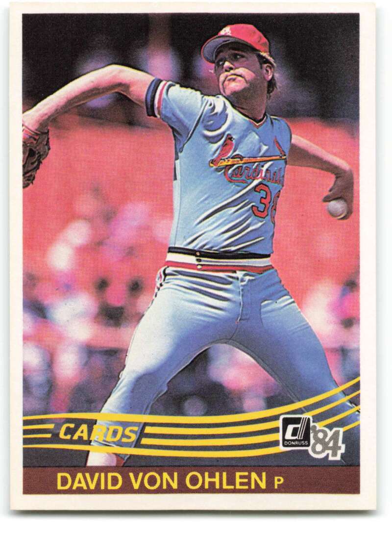 thumbnail 5 - 1984 Donruss MLB Baseball Trading Cards With Rookies Pick From List 201-450