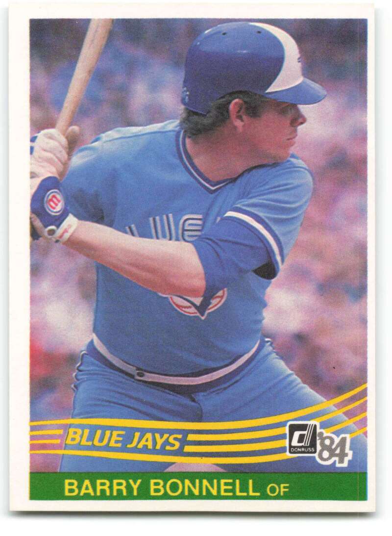 1984 Donruss Baseball #559 Barry Bonnell Toronto Blue Jays  Official MLB Trading Card Sharp Edges and Corners from Set Break (Stock Photo Shown, Cente