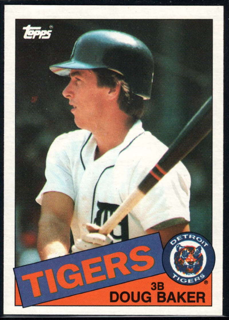 1985 Topps Baseball #269 Doug Baker RC Rookie Detroit Tigers  Official MLB Trading Card (stock photos used) Near Mint or better condition