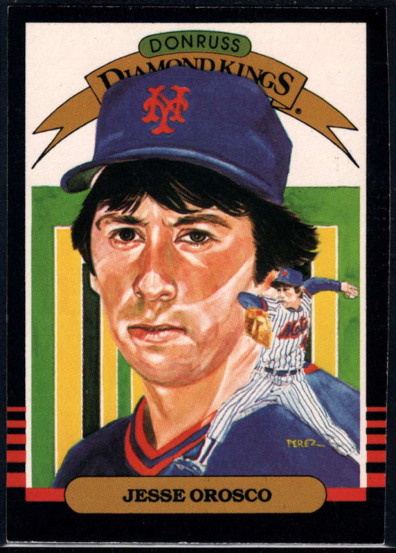 1985 Donruss #22 Jesse Orosco DK NM-MT New York Mets Baseball 