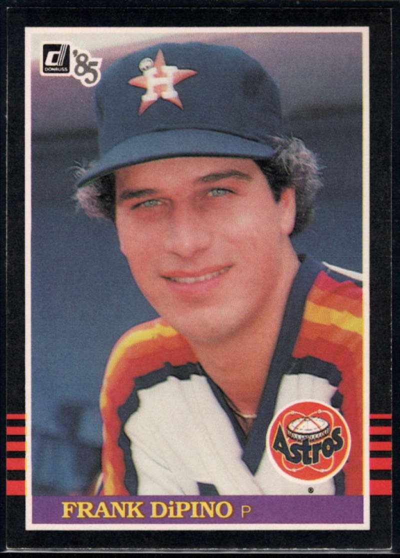 1985 Donruss Baseball #232 Frank DiPino Houston Astros  Official MLB Trading Card (Stock Photo Used, Sharp Corners NM+ Guaranteed)