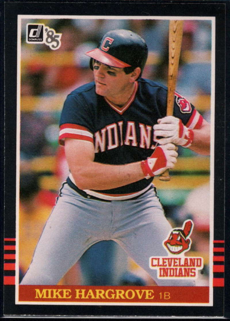 1985 Donruss #398 Mike Hargrove NM-MT Cleveland Indians Baseball 
