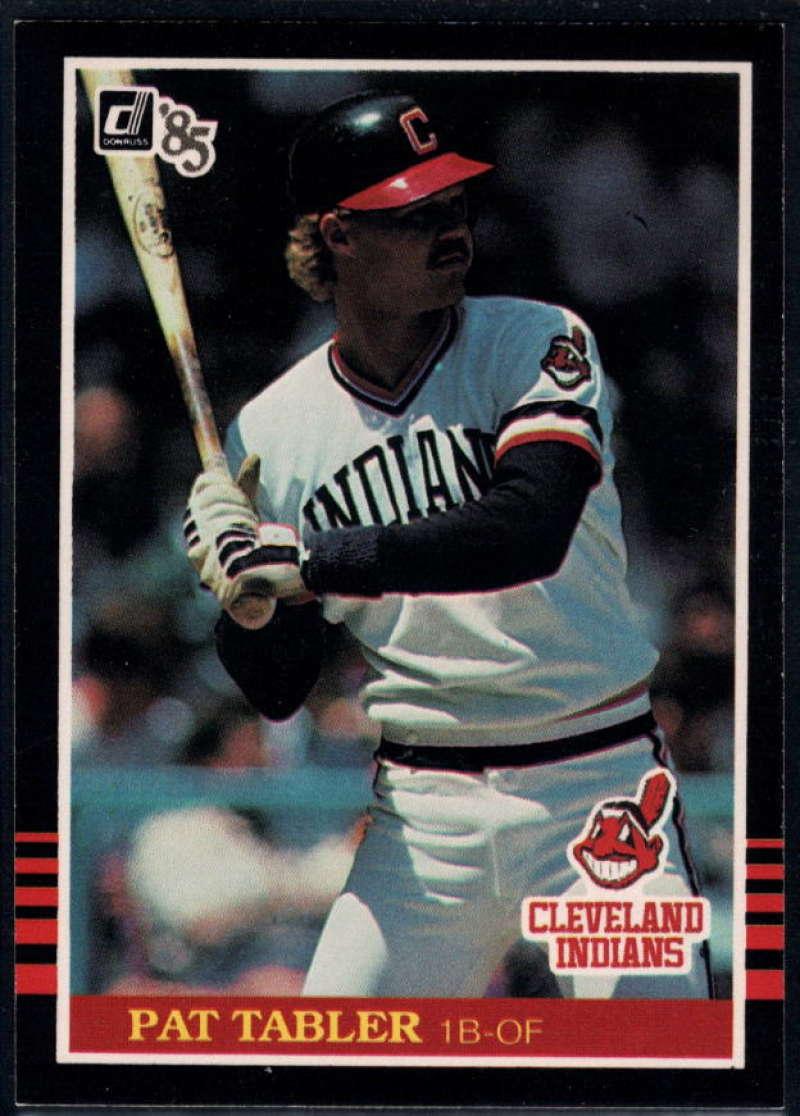 1985 Donruss Baseball #460 Pat Tabler Cleveland Indians  Official MLB Trading Card (Stock Photo Used, Sharp Corners NM+ Guaranteed)