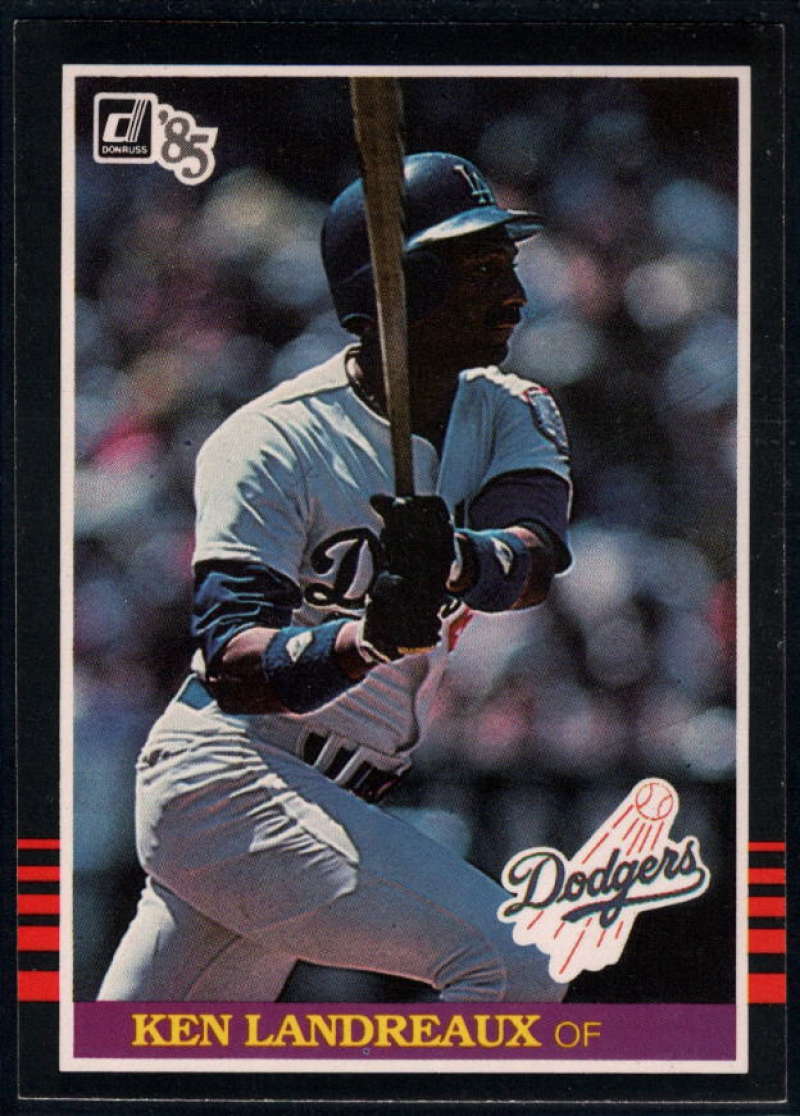 1985 Donruss #494 Ken Landreaux NM-MT Los Angeles Dodgers Baseball 