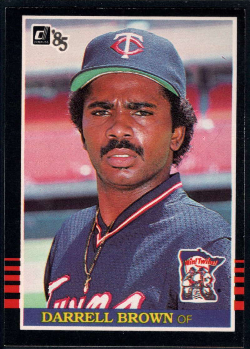 1985 Donruss #558 Darrell Brown NM-MT Minnesota Twins Baseball 