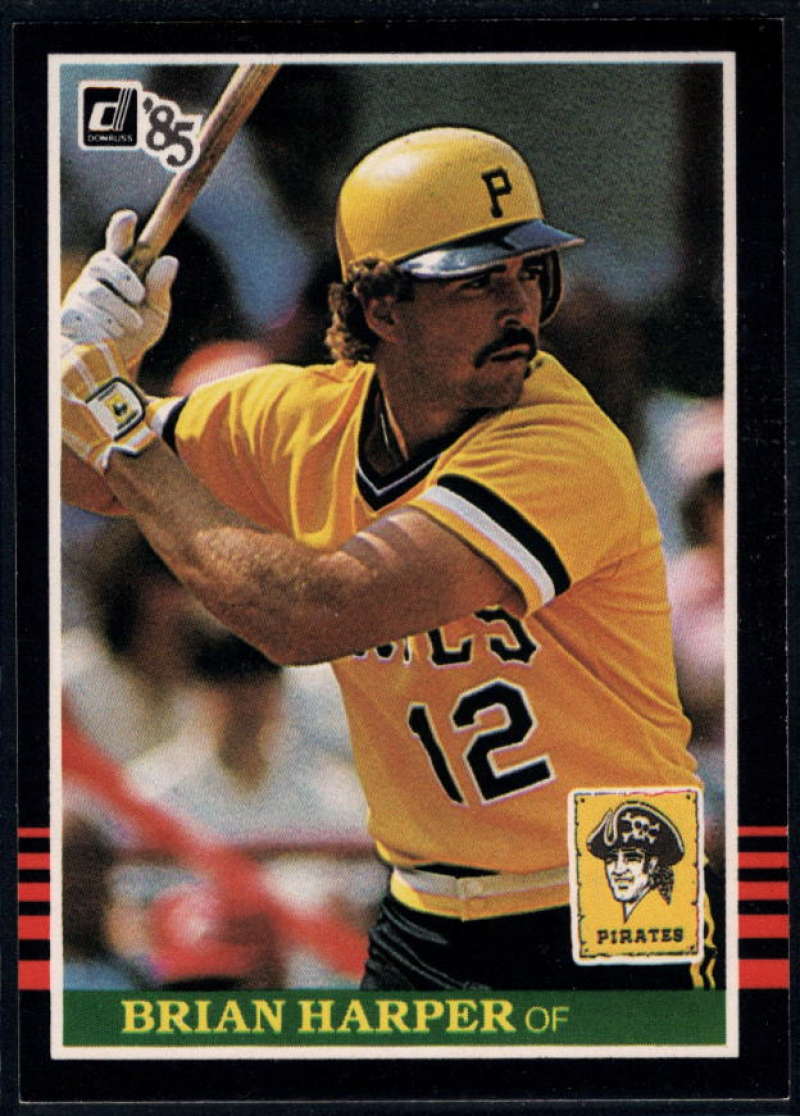 1985 Donruss #566 Brian Harper NM-MT Pittsburgh Pirates Baseball 