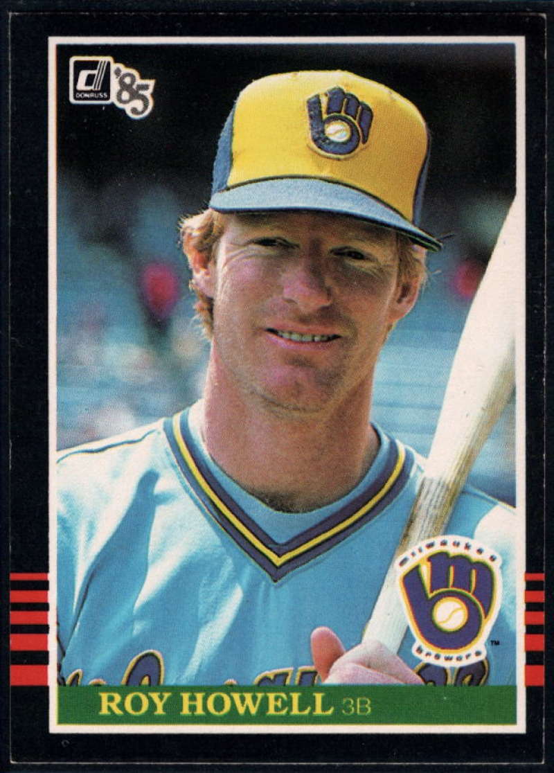 1985 Donruss #577 Roy Howell NM-MT Milwaukee Brewers Baseball 