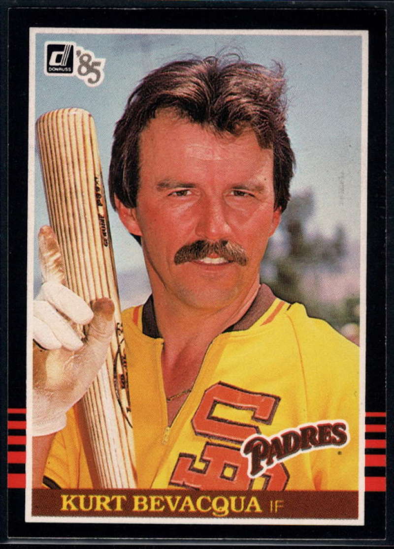 1985 Donruss #647 Kurt Bevacqua NM-MT San Diego Padres Baseball 