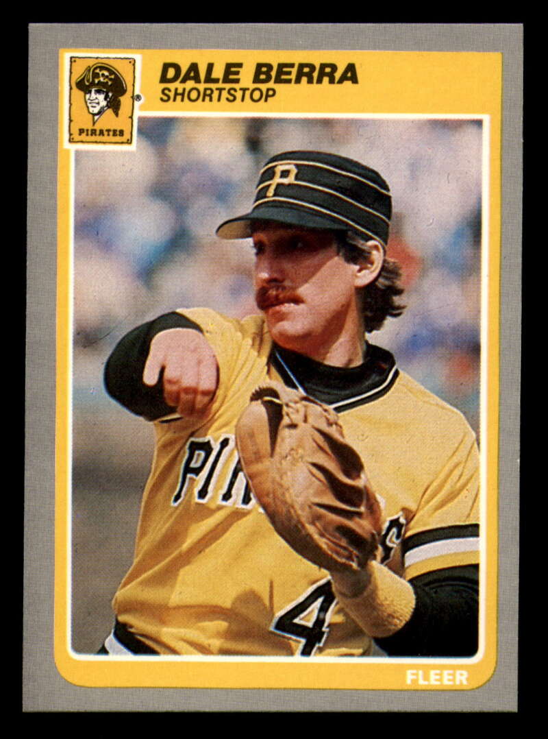 1985 Fleer #461 Dale Berra NM-MT Pittsburgh Pirates Baseball 