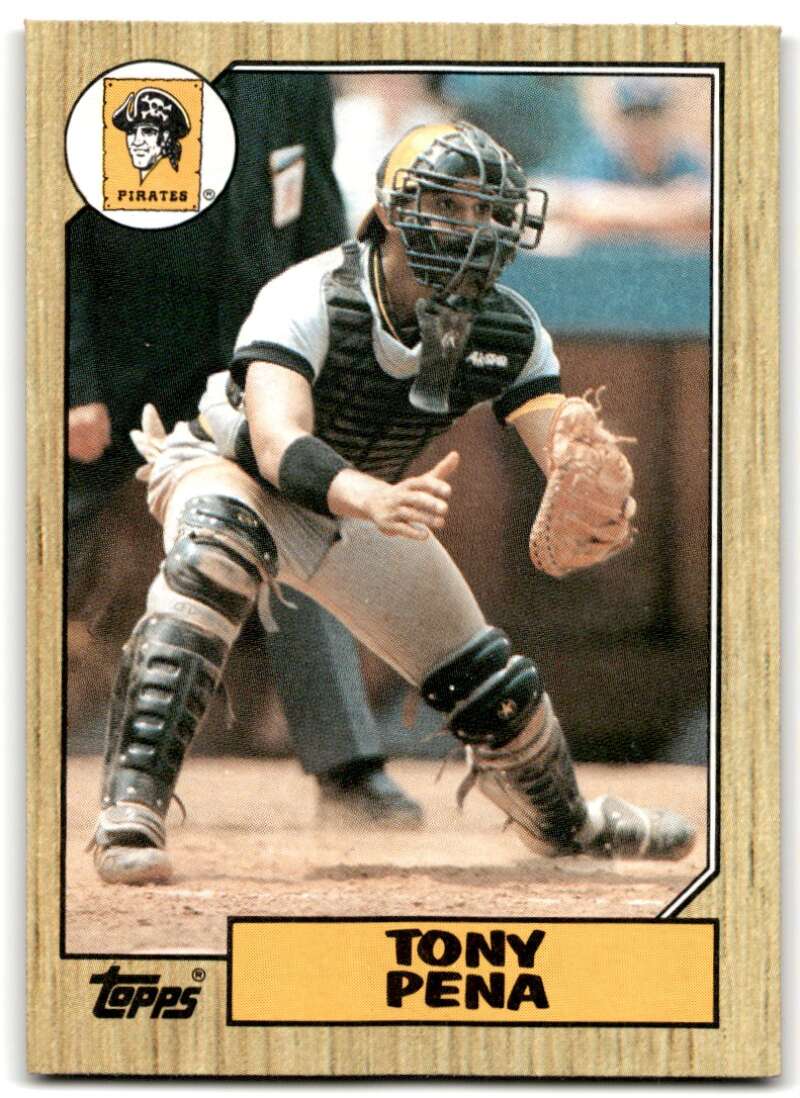 1987 Topps #60 Tony Pena Pirates 